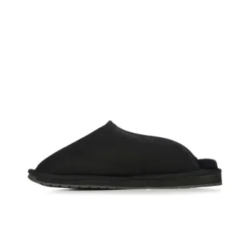 EMU Australia Rubber Sole Wrap-toe Slippers Men's Black