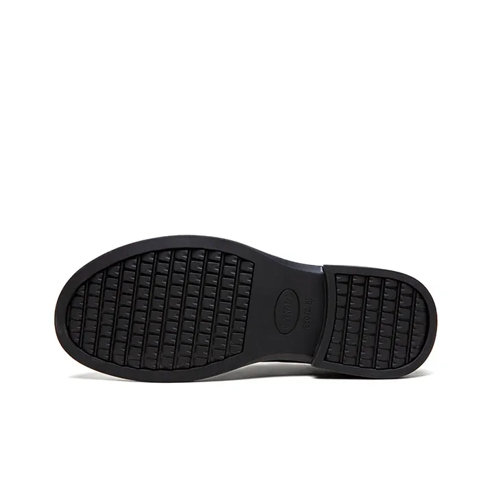 CAMEL Dress Shoes Men Low Top Black/Brown-9