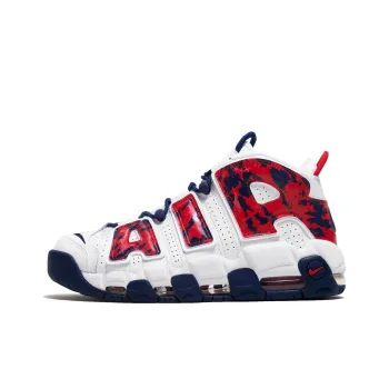 Nike Air More Uptempo Red Navy Camo
