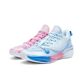 PEAK Taichi Polaris Anti Slip And Wear Resistant Rebound Low Top Basketball Shoes Men's Heartbeat Pink