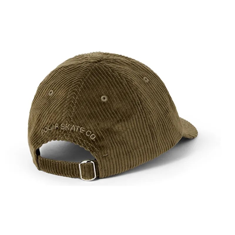 POLAR SKATE CO Cotton Baseball Caps Unisex Light Brown/Washed Black-1