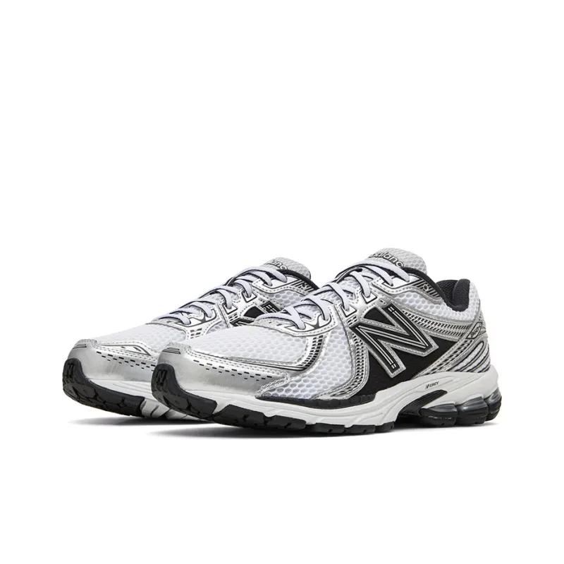 New Balance 860v2 Black White Silver-2