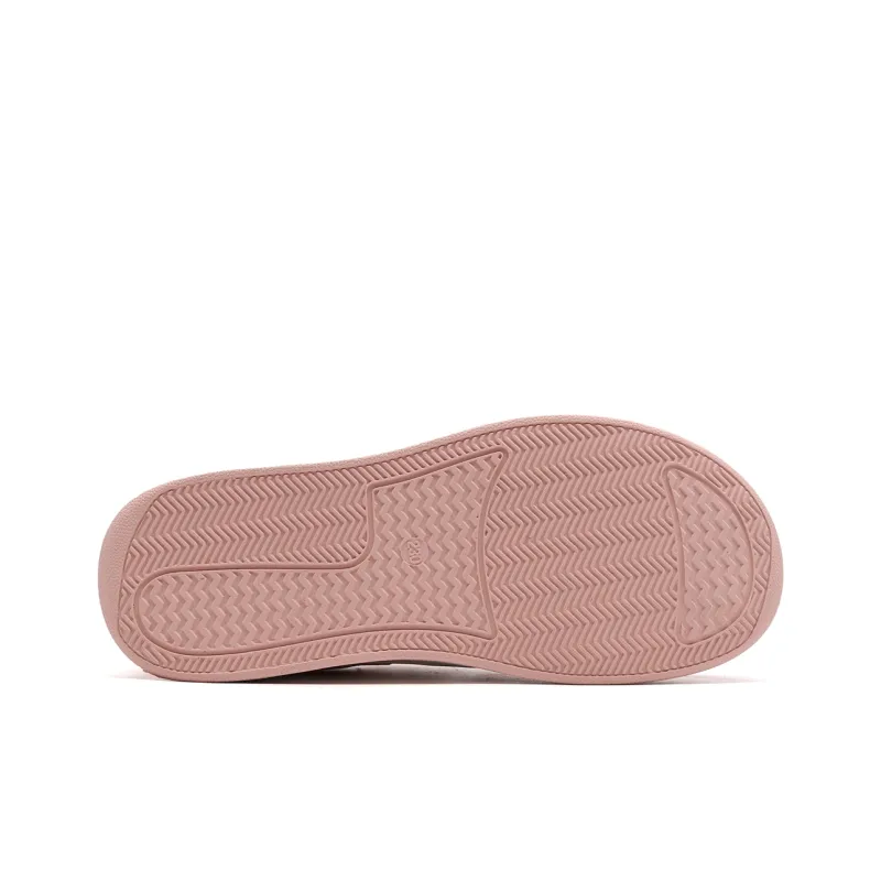 EBLAN Cushioning Wear Resistant Low Top Skateboard Shoes Women's Pink-4