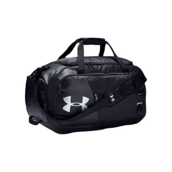 Under Armour Polyester Gym Bag Camping Bag Travel Bag Medium Size Unisex Black