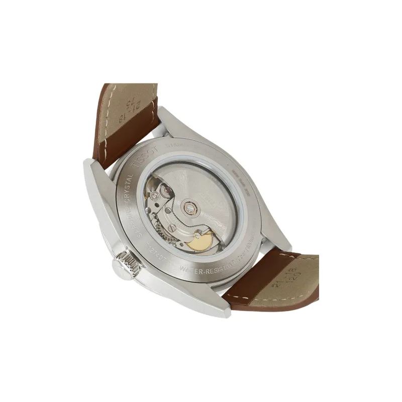 TISSOT Windy Collection Automatic Mechanical Movement Men's Watch 40mm Silver Dial T127.407.16.031.00-5