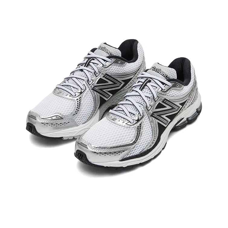 New Balance 860v2 Black White Silver-3