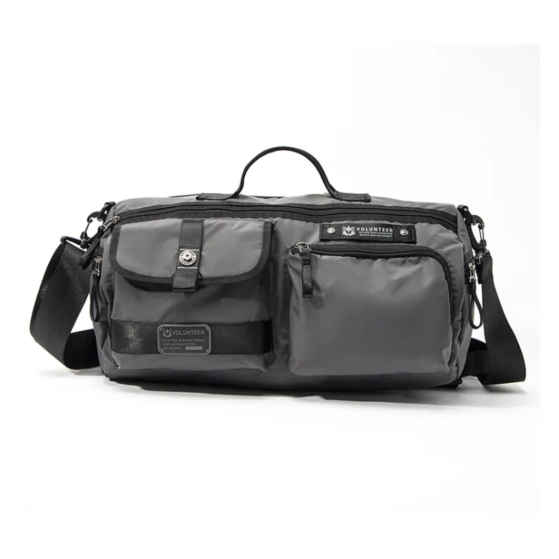 Volunteer Oxford Handbags Travel Bags Large Size Men's Black/Army Green/Gray/Coffee-4