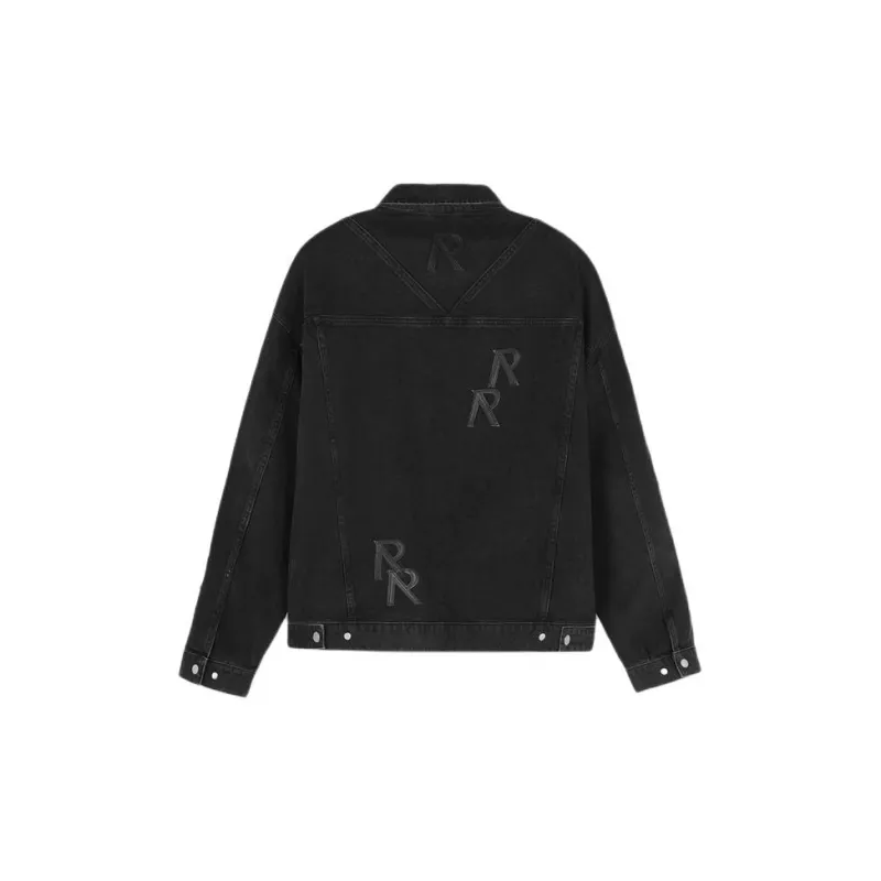 REPRESENT R4 Initial Denim Jacket Jackets & Coats Men's Black-1