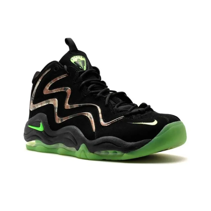 Nike Air Pippen Camo Black Flash Lime-2