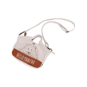 Hello Marche Handbags White