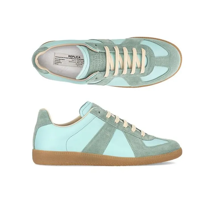 Maison Margiela Replica Low-top Leather Sneakers-3