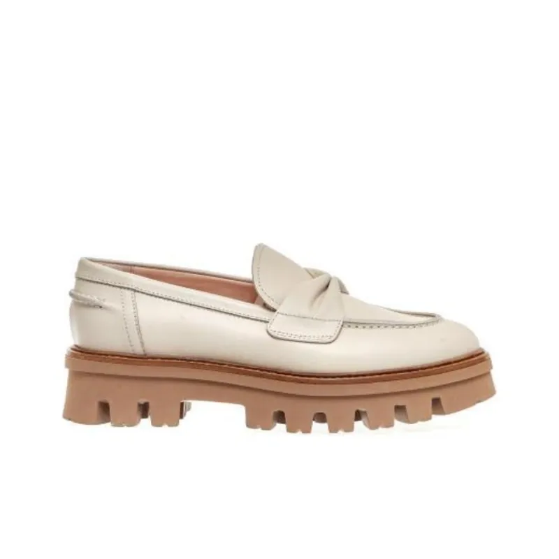 AGL Loafers Women's Low Top White-1