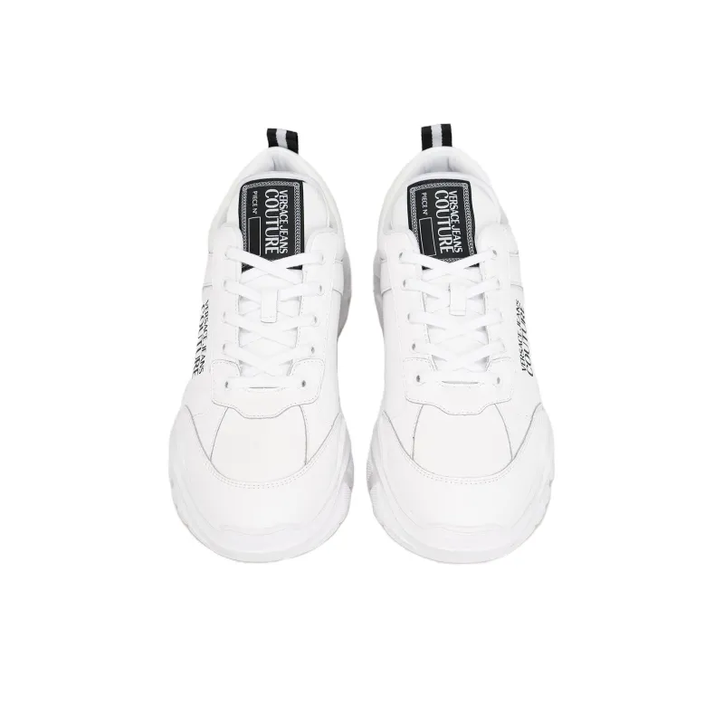 VERSACE JEANS Couture Chunky Leather Sneakers-4