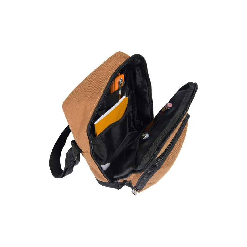 Carhartt Polyethylene Shoulder Bag Crossbody Bag Unisex Brown-1