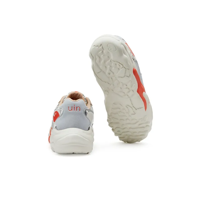 U.IN Painted Travel Shoes-Lançarote 1 Totem Artistic 2 Collection Casual Shoes Unisex-5