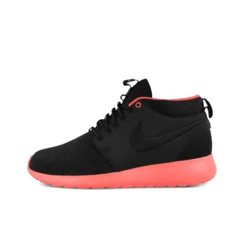 Nike Rosherun Mid Black Atomic Red
