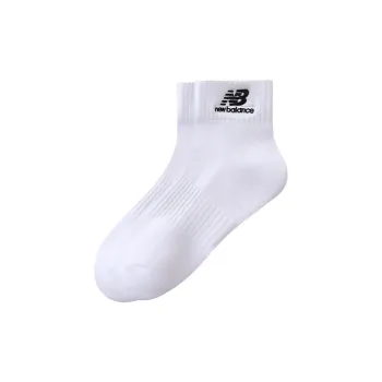 New Balance Ankle Socks Unisex 1 Pack White