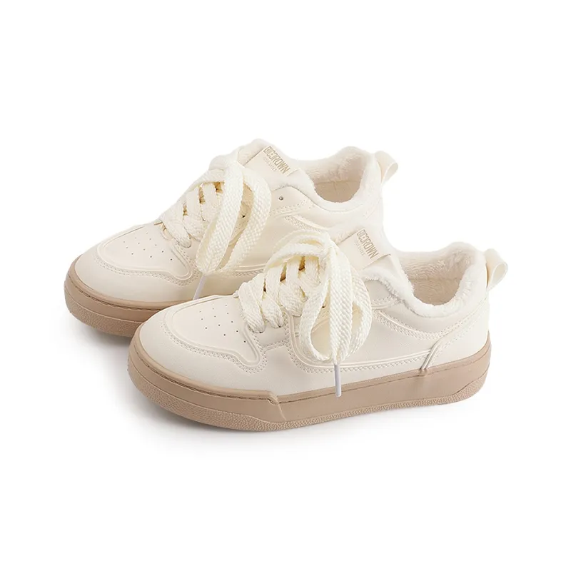 Miss Zhang Skateboard Shoes Women's Khaki-1