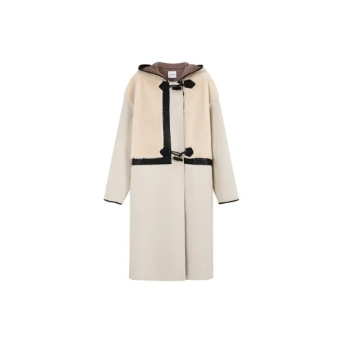 YESWOMEN Coats Women's Oak Apricot