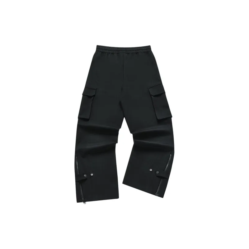 FILA FUSION Knitted Sweatpants Women's Jet Black-1
