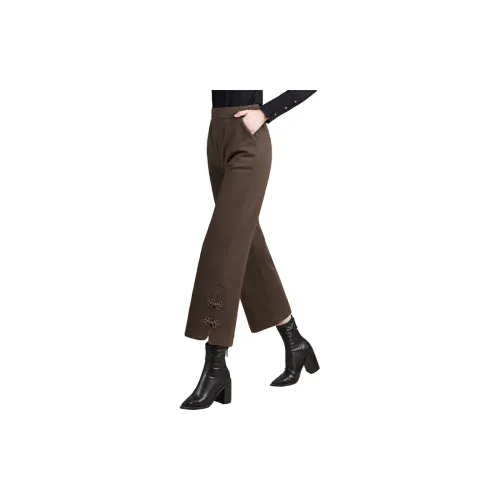 Cypress House Casual Pants Women's Dark Coffee