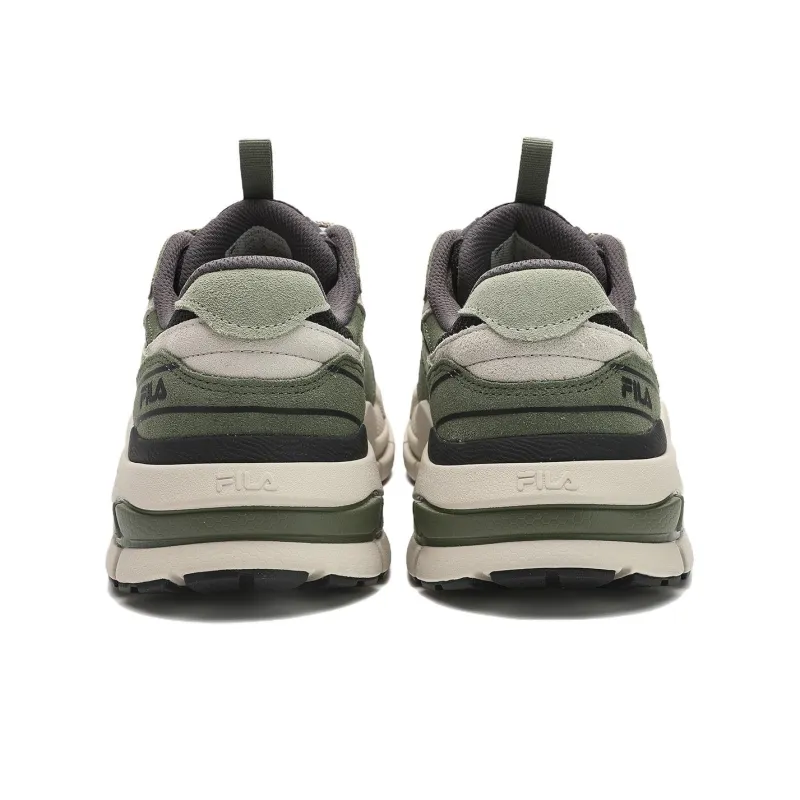 FILA DECODER Low Top Outdoor Shoes Men's Black Gray Green-3