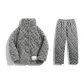 Women's Moon Gray Letter Mesh