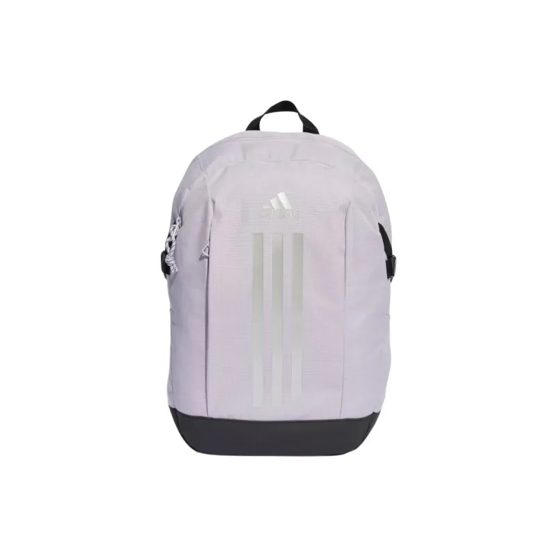 Adidas Recycled Polyester Backpack Regular Unisex Black & Metallic Silver-0