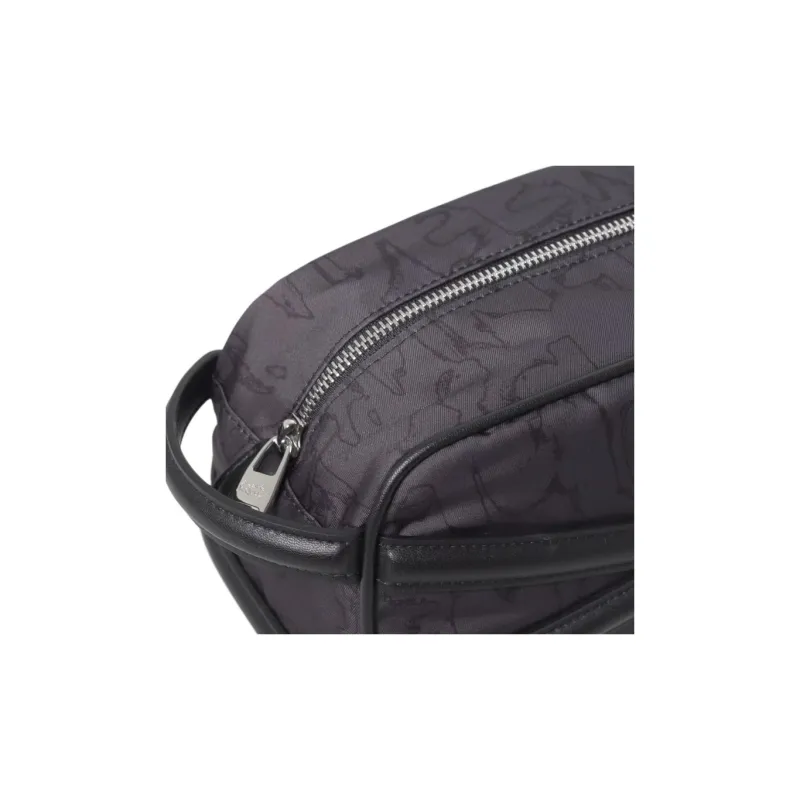 Alexander McQueen Polyester Makeup Bag Men's Black-2