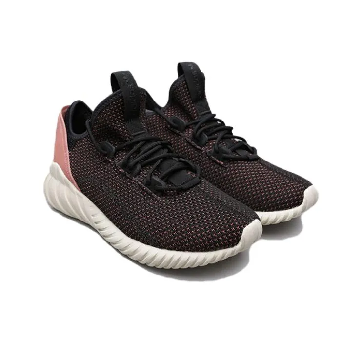 Adidas Tubular Doom Core Black Raw Pink Women's-3