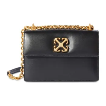 OFF-WHITE 0ff-White Jitney 2.0 Logo Plaque Crossbody Bag