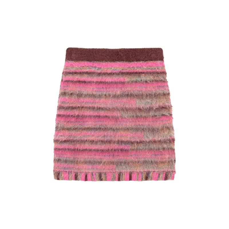 CHUU Casual Short Skirts Women's Brown-1