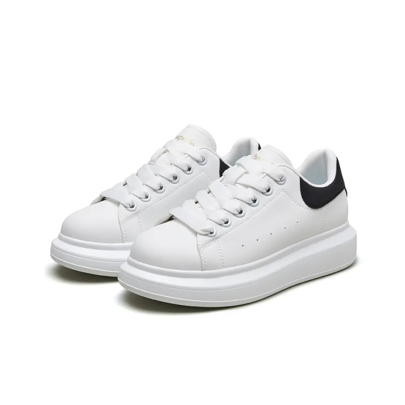 La Chapelle Height Increasing Wear-Resistant Low-Top Skateboard Shoes Women's-1