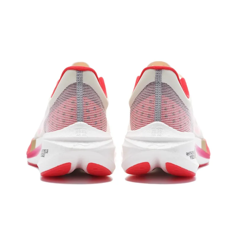 LiNing Feidian 3 Challenger Breathable Low Top Running Shoes Men's White Red Year Of The Dragon Limited Edition-4