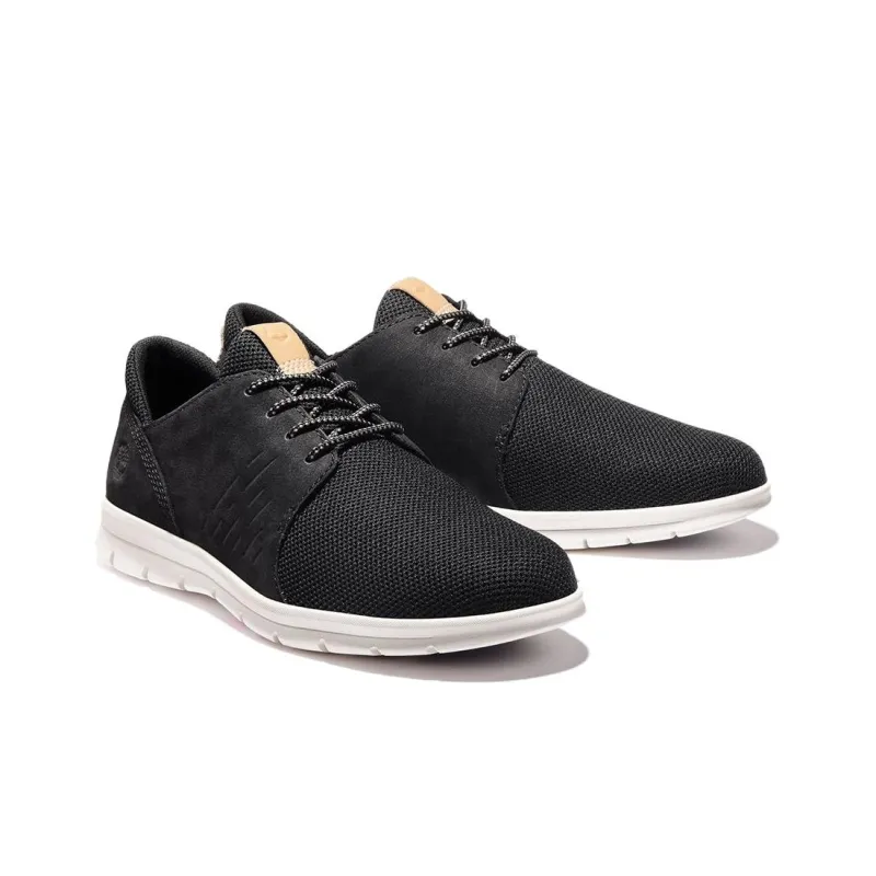 Timberland Graydon Cushioned Slip-Resistant Breathable Low-Top Casual Shoes Men's Black-1