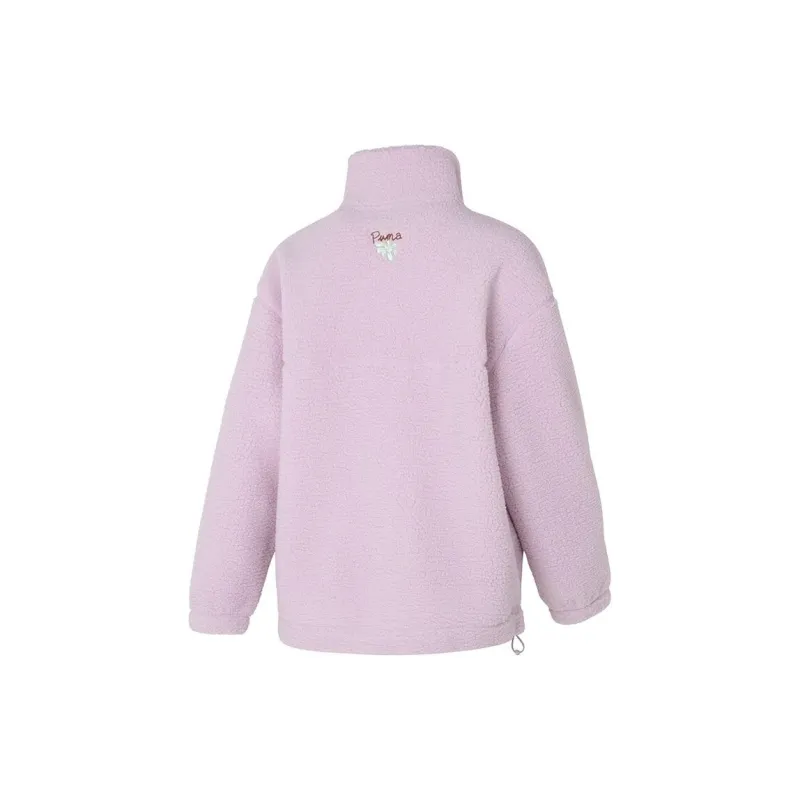 PUMA Velvet feel Coat Women's Purple-1