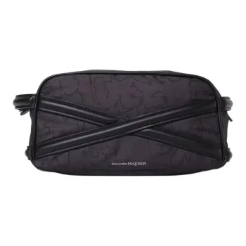 Alexander McQueen Polyester Makeup Bag Men's Black