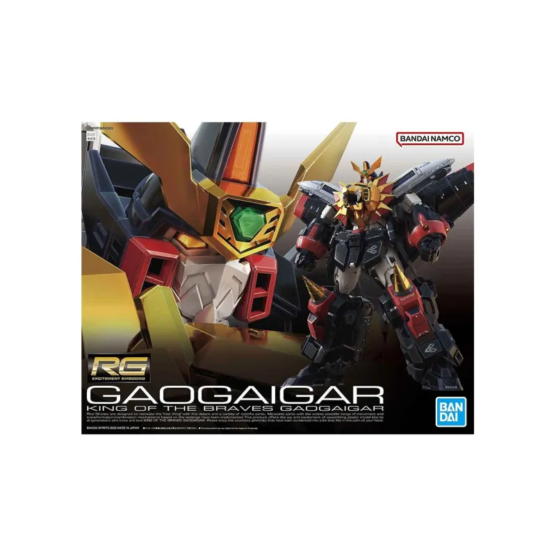 BANDAI RG Brave King GaoGaiGar GGG Lion Wang Kai Model Kits-0