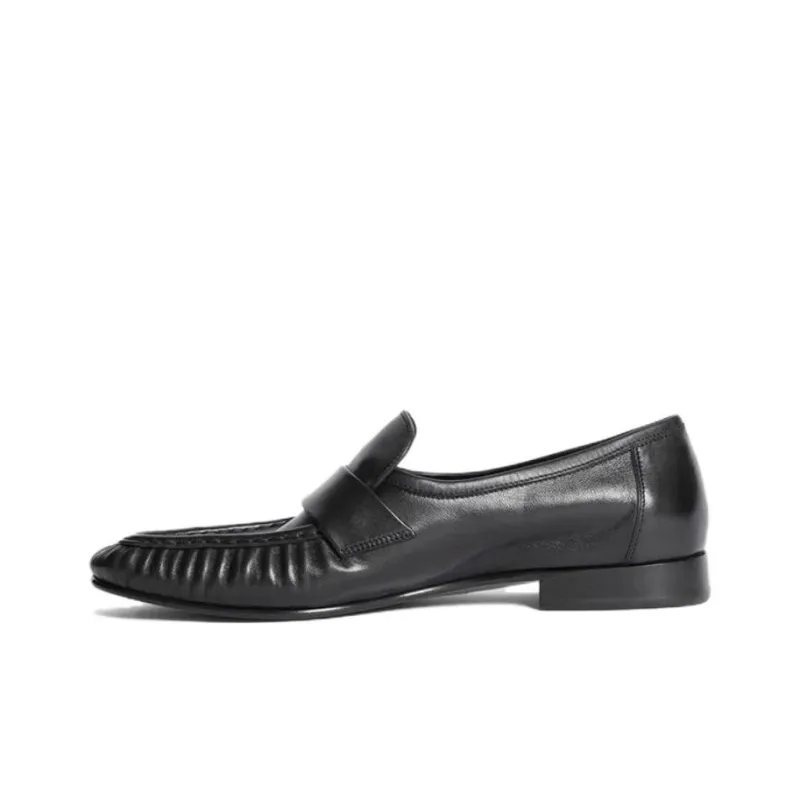 THE ROW Loafers Men Black-0
