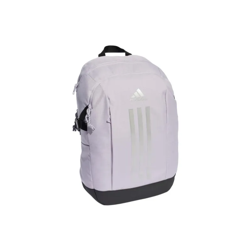Adidas Recycled Polyester Backpack Regular Unisex Black & Metallic Silver-1