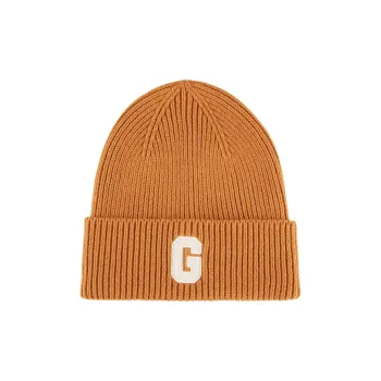 GAP Cotton-Acrylic Blend Beanies Men's Saffron