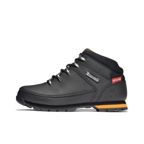 Timberland Euro Sprint Outdoor Shoes Men Mid-Top Black