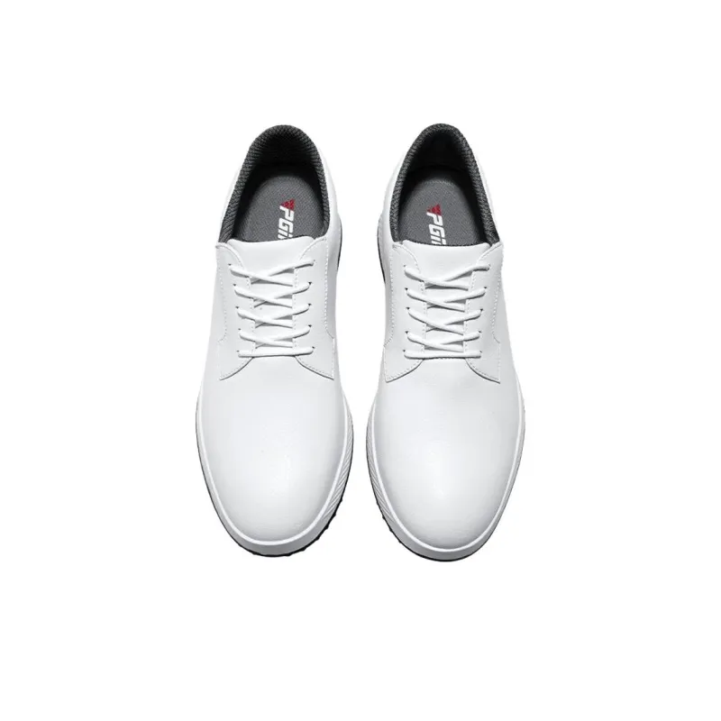 PGM Anti Slip And Wear Resistant Breathable Low Top Golf Shoes Men's White-2