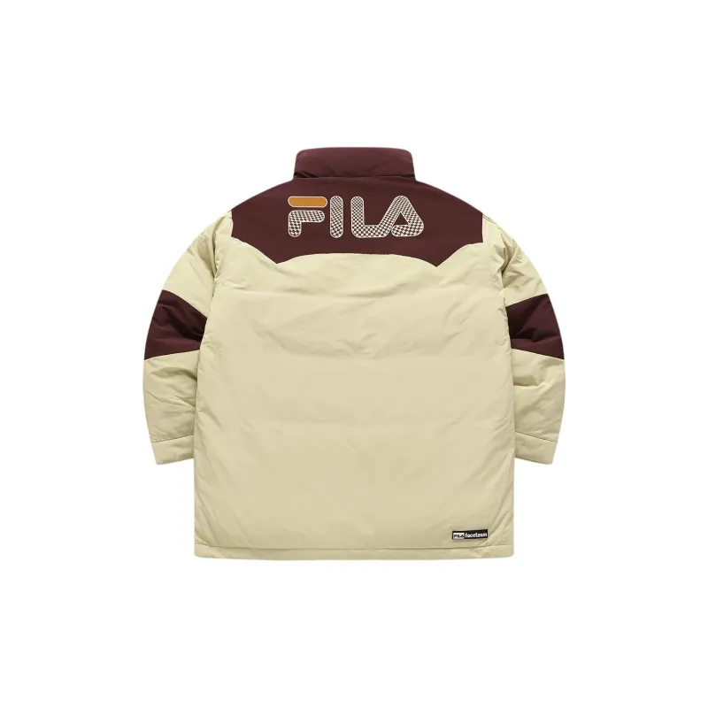 FILA FUSION x FACETASM Down Jacket Unisex End Yellow-1
