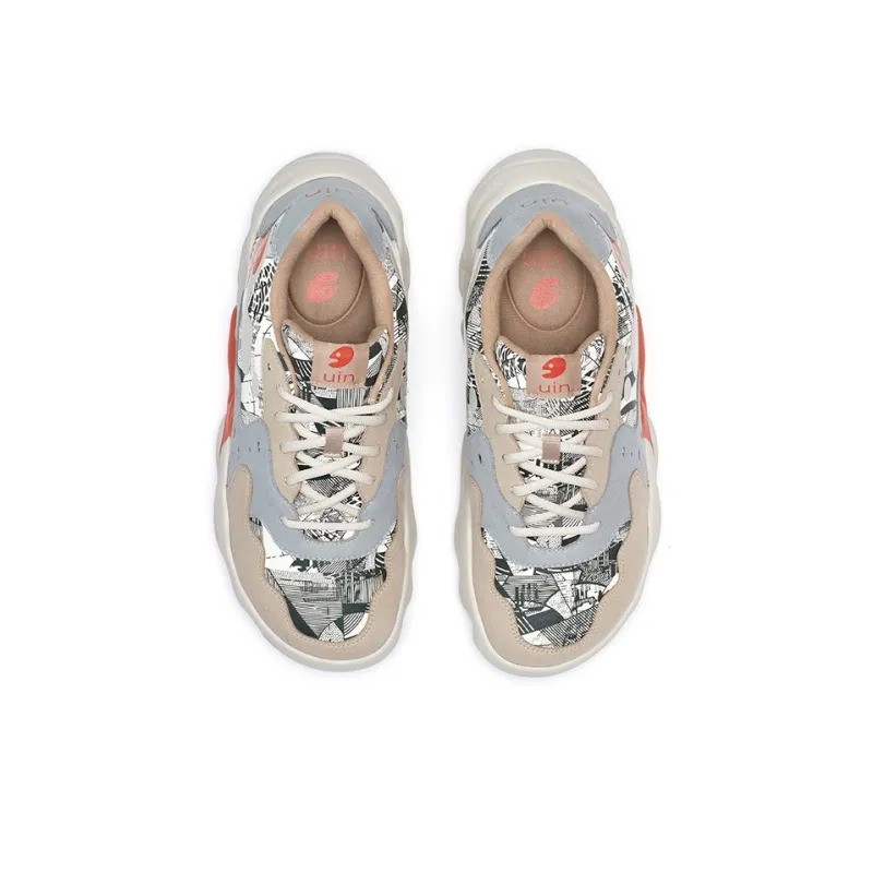 U.IN Painted Travel Shoes-Lançarote 1 Totem Artistic 2 Collection Casual Shoes Unisex-2