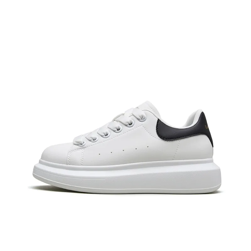 La Chapelle Height Increasing Wear-Resistant Low-Top Skateboard Shoes Women's-0