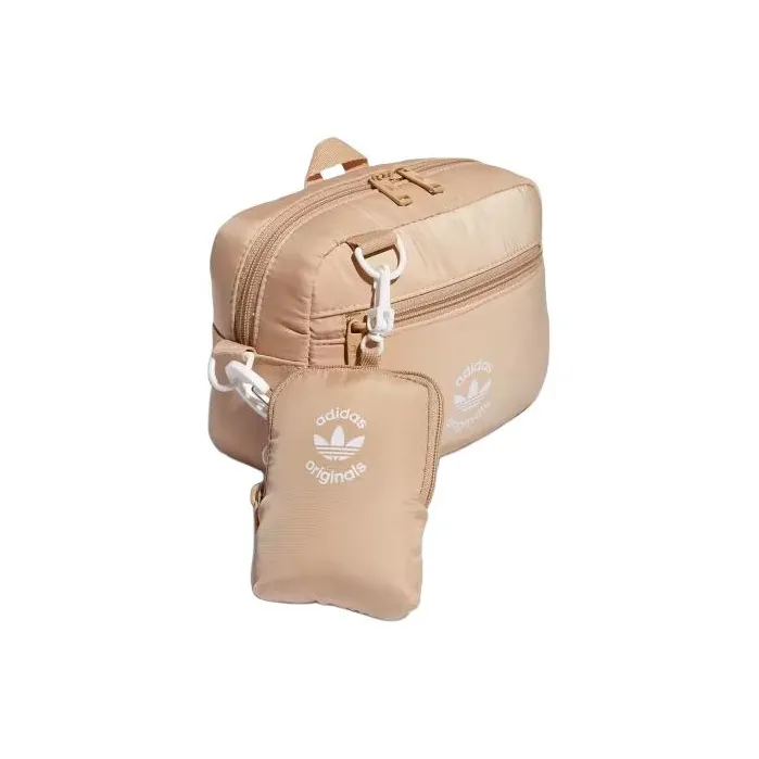 Adidas Puffer And Pouch Crossbody Bag Magic Beige/White-2