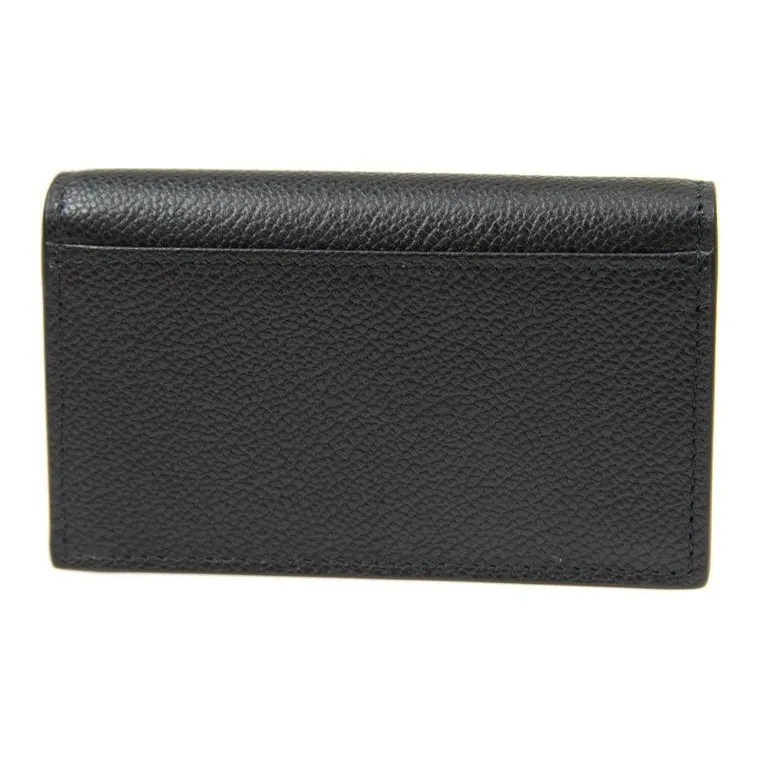 PRADA Cow Leather Wallet Men's Black & Red-2