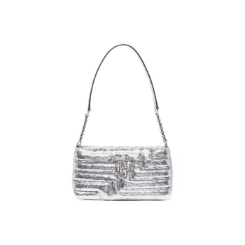 Jimmy Choo Avenue Slim Sequin-embellished Bag