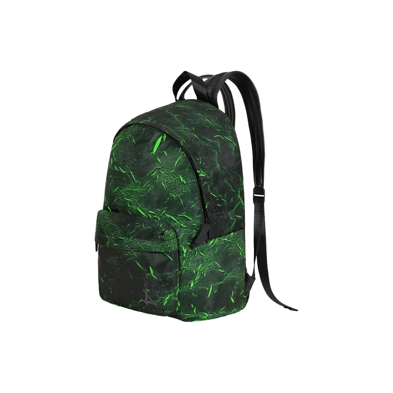 KONADCT Polyester Large Capacity Practical Commute Backpack Stripes Backpack Unisex-7